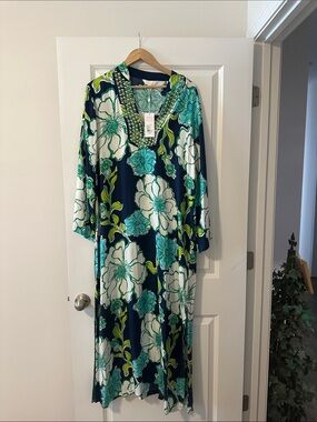 Lilly Pulitzer Navy Maxi Dress NWT